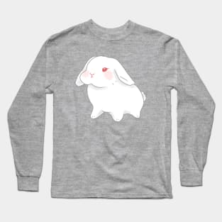 cute courious baby rew holland lop Rabbit | Bunniesmee Long Sleeve T-Shirt